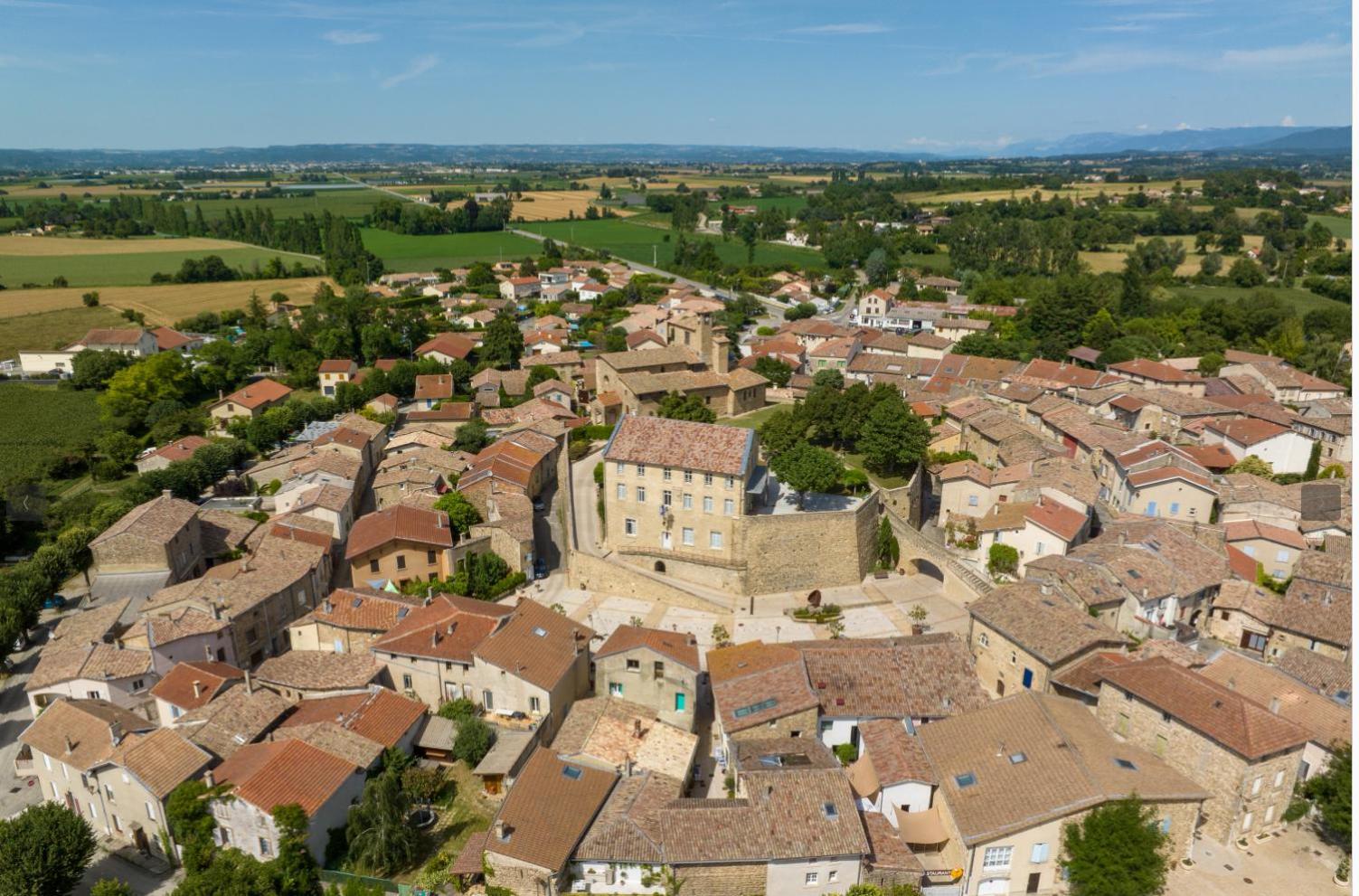 Chateau De Vaugelas - Charmant Domaine Pres De Valence Bed & Breakfast Alixan Exterior photo